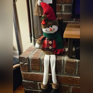 Snowman Shelfsitter Christmas Decor